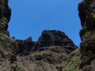 马斯卡峡谷，岩石，峡谷，徒步旅行，特内里费岛