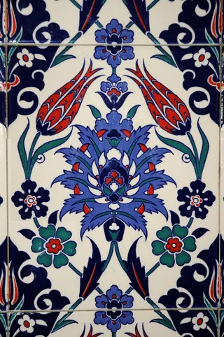 瓷砖，陶瓷，陶器，土耳其，安塔利亚