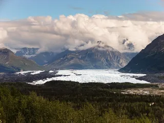 落矶山脉，冰川，户外，风景，阿拉斯加