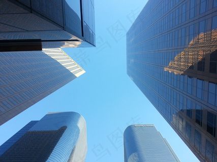 洛杉矶，城市，建筑物，洛杉矶，洛杉矶，天际线