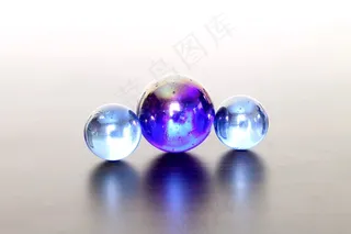 大理石，球，装饰，抽象，反射