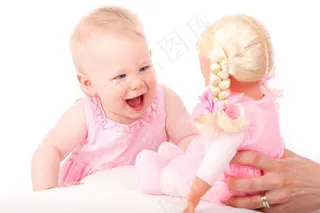 婴儿，儿童，可爱，娃娃，表情，脸，女孩，孩子