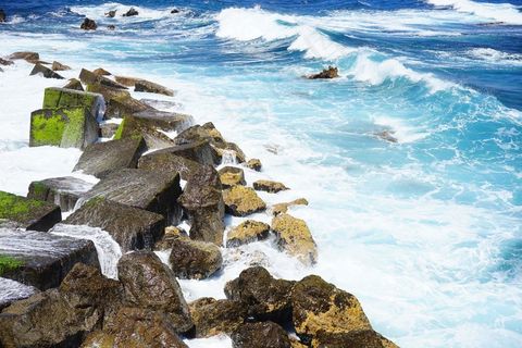 防波堤，波，海，海洋，水，喷雾，注入