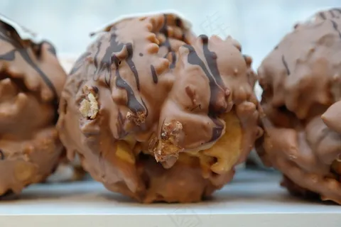 糕点，甜味，雪包，面包师傅，对待