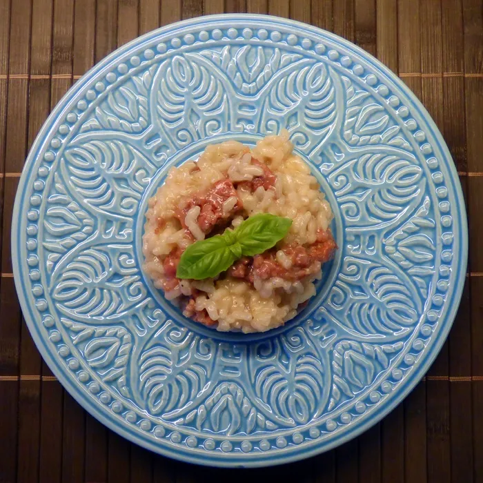 烩饭，Caporale，大米，Salsicce，曼托瓦