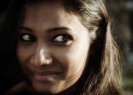 眼睛，女性，脸，女孩，年轻，肖像，女人