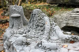 石头，石头形成，结构，性质，岩，人