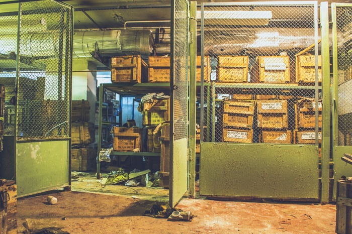 掩体，被遗弃，箱子，防毒面具，挖，Gp-4