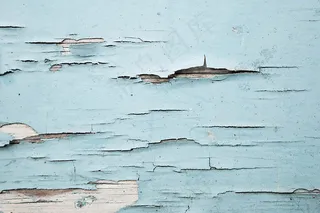 蓝色，墙壁，纹理