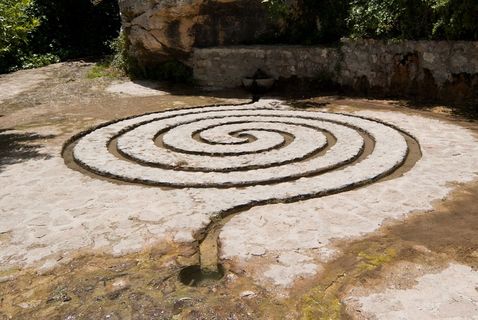 Velillos，格拉纳达，景观，河流，自然，夏天