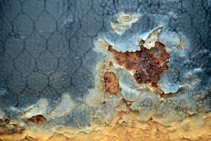 铁锈，那些，老，城市，金属，生锈，工厂