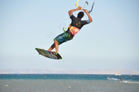 风筝，冲浪，体育，极限运动，海上