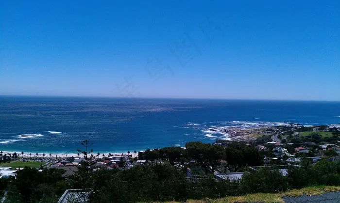 南非，海，水，波，海岸，假期