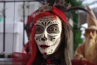 面具，人物，木偶，剧院，游戏，恐惧