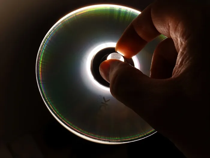 Cd，Dvd，数据，数据存储，手，访问，数据介质