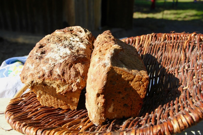 烘烤，面包，Zwiebelbrot，自己烘烤，烘焙食品