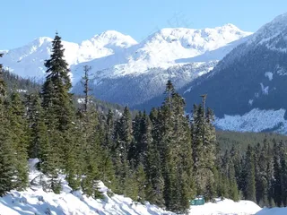 Lillooet，积雪，山，不列颠哥伦比亚省