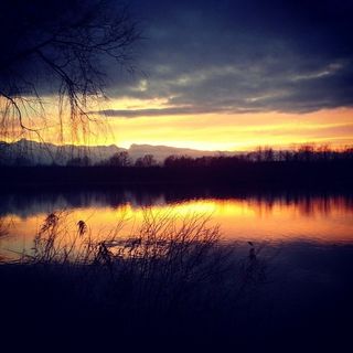 Vrbenské池塘，散步，浪漫，晚上