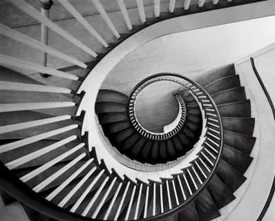 螺旋楼梯，历史，架构，建筑，老