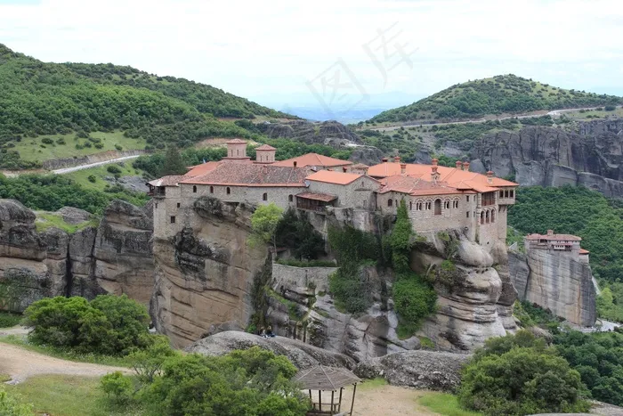 迈泰奥拉，修道院，希腊，景观，宗教