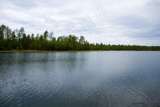 湖，性质，湖泊，云，水，景观，风景