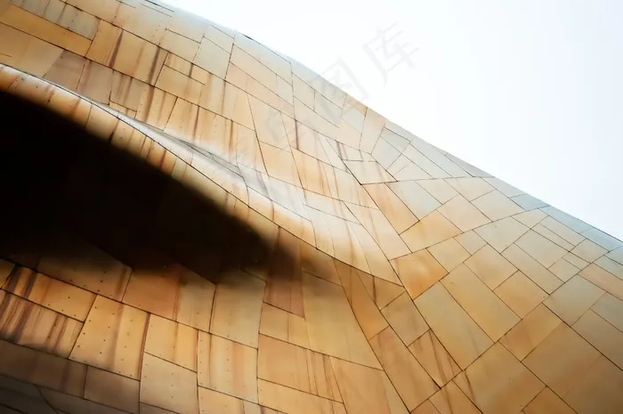 建筑，外立面，金属，板材，建筑，现代