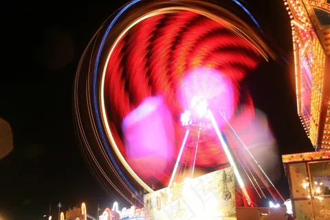 轮播,民间节日,年市场,长时间曝光 轮播,民间节日,年市场,长时间曝光