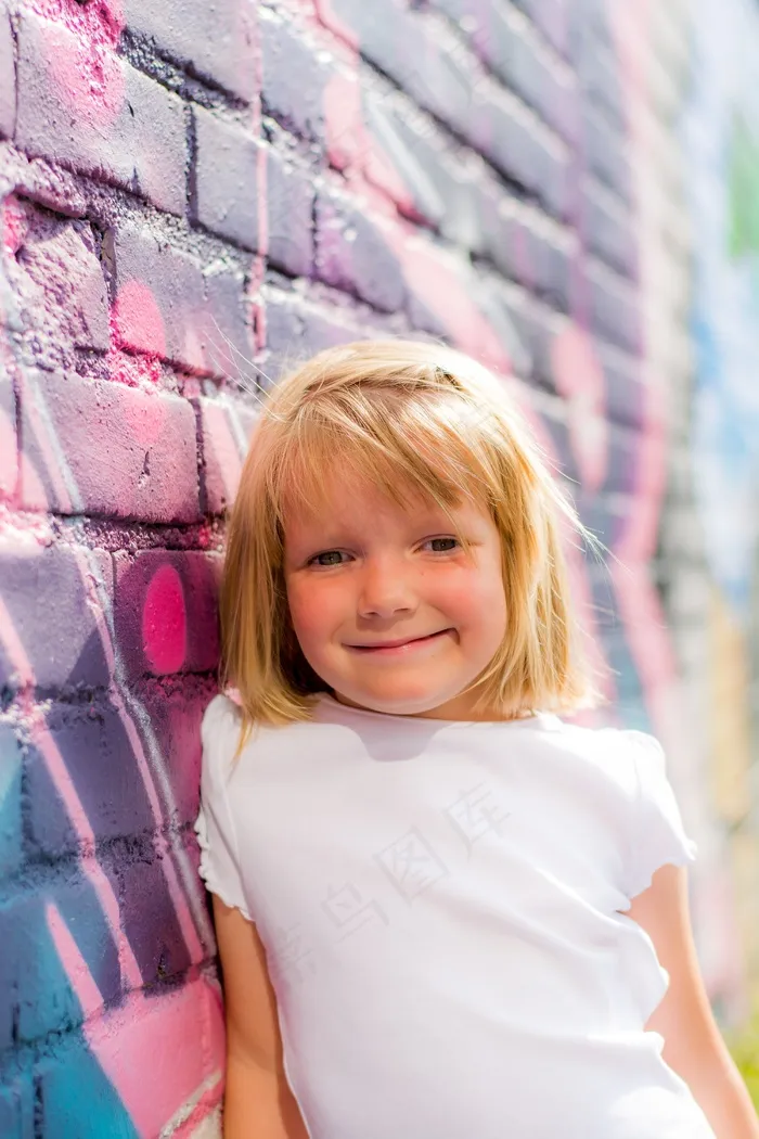 女孩，墙，壁画，女孩力量，学生，涂鸦，道路