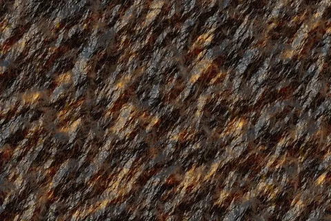 岩，石头，墙，湿，格仔，劳，结构