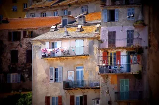 科西嘉，首页，老，建筑，多彩