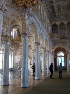 冬宫，冬宫，彼得斯堡，大厅，列