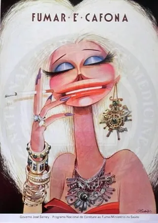 纹身,绘画,油画,对联,简笔画,PôsterMinistériodaSaúde（巴西）