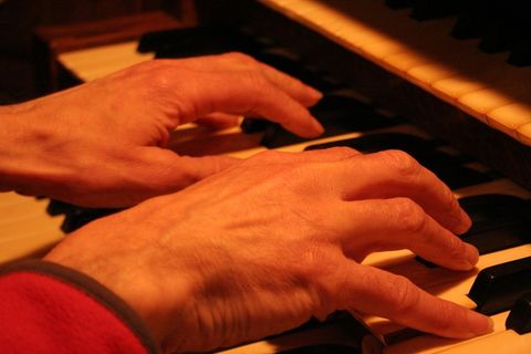 教堂风琴，器官，管风琴，键盘，按键，教堂