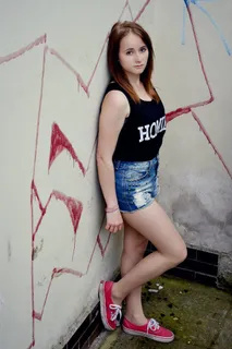 女孩，街头，时尚