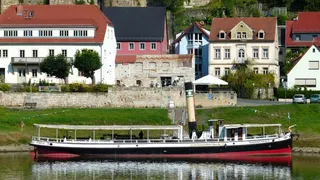 萨克森瓦尔德，德国，建筑物，建筑，河