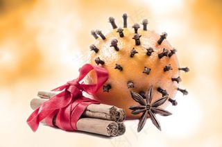 香气，圣诞，棍，装饰，膳食，日期，香料