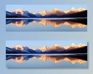 麦当劳湖，反射，景观，全景，景区