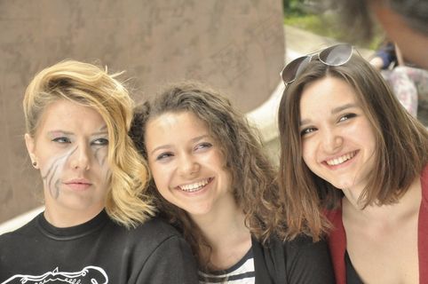 女孩，一个人，脸，这个人，面孔，人