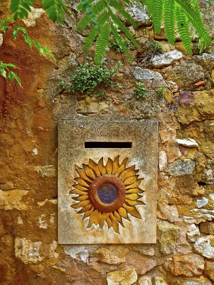 信箱，墙，邮箱，邮箱，复古，金属，老