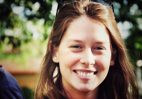 微笑，快乐，法语，微笑，人，女人，女性