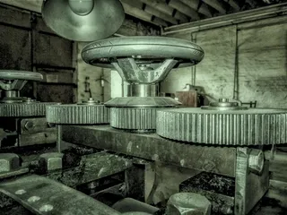 齿轮，机，复古，老