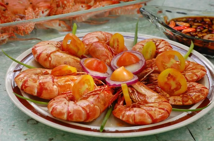 食品，海鲜，虾