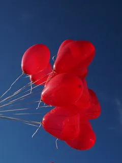 气球，心，爱情，浪漫，浪漫，关系