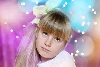 儿童，女孩，脸，查看，悲伤