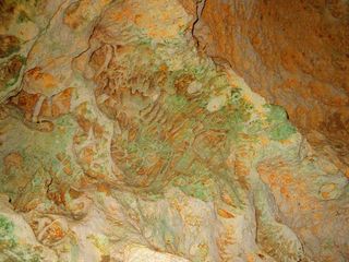 岩石，石头，黄色，岩石，结构，表面