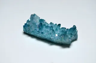Aqua Aura，水晶，石头，石英，黄金