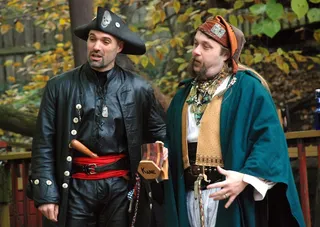 海盗，文艺复兴时期的博览会，男子，男子，节日，人