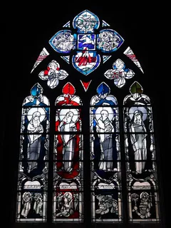 教堂的窗户，窗口，教堂，玻璃，架构