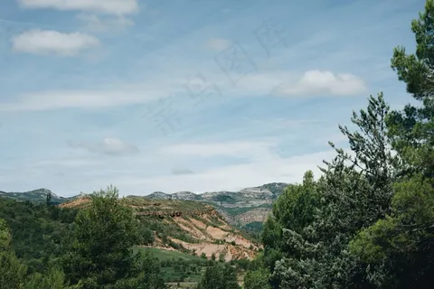 谷，意见，景观，自然，山，小山，森林