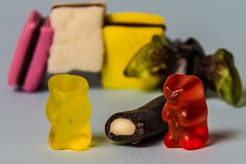 Gummibärchen，Saftbär，金熊，果冻，Haribo